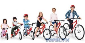 những điều quan tâm trước khi mua xe đạp trẻ em